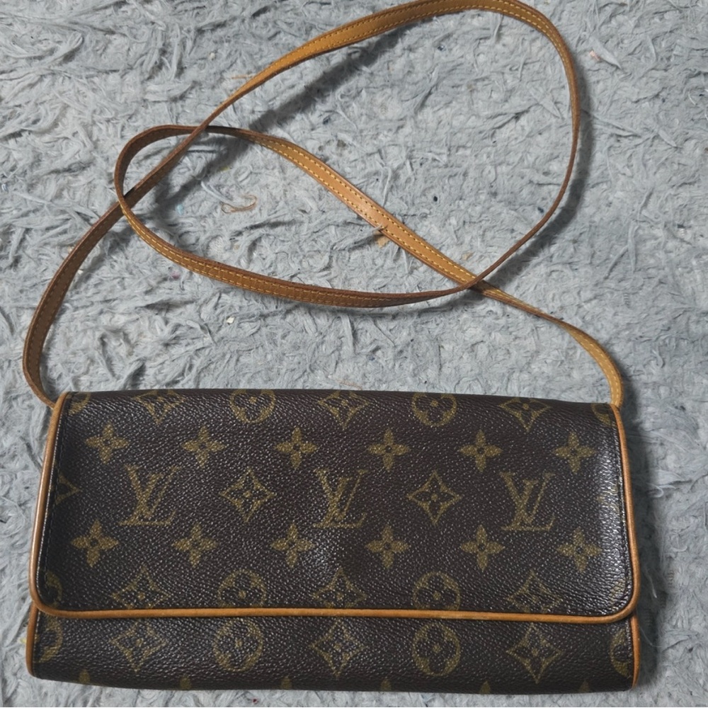 Louis Vuitton Brown Monogram Crossbody Bag